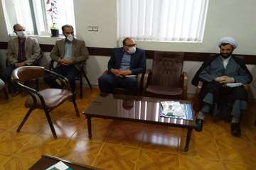 دیدار مدیر کل دامپزشکی استان خراسان رضوی با همکاران شبکه دامپزشکی شهرستان چناران به جهت معارفه رئیس 